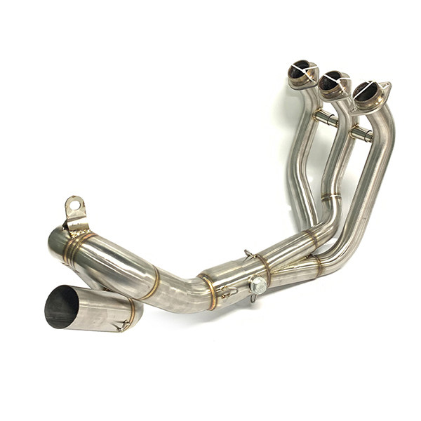 2014-2020 YAMAHA MT09 /FZ09 /XSR900 Motorcycle Exhaust Pipe Curved Steel